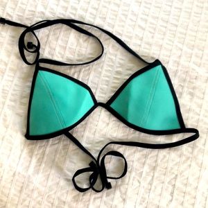 Triangl Green String Bikini Top MEDIUM